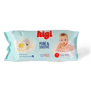 Vlazne maramice Higi Pure&Sensitive 72/1
