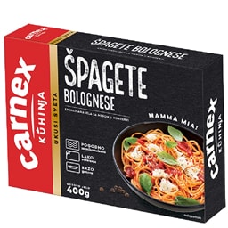 Spagete na bolonjski nacin Carnex 400g