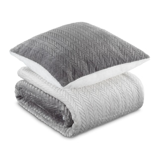 Dormeo Warm hug set 2021 siva 130x190