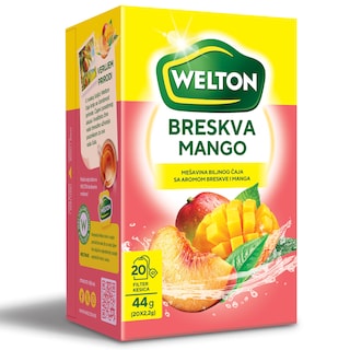 Caj mango breskva Welton 44g