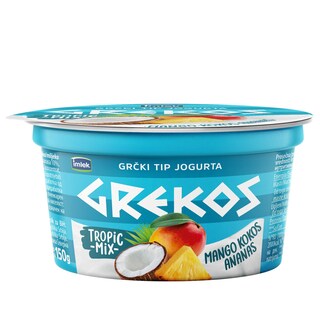 Jogurt tropik mix Grekos 150g