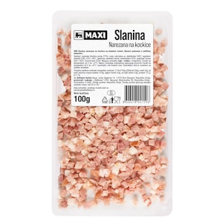 Slanina na kockice/zast.atm.Maxi 100g