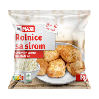 Smrz.rolnice sa sirom Maxi 1kg