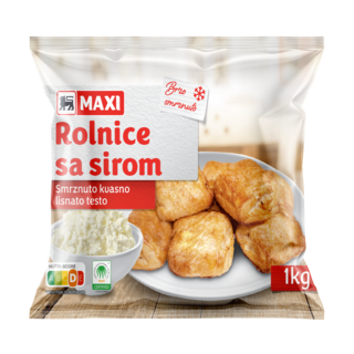 Smrz.rolnice sa sirom Maxi 1kg
