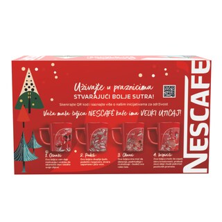 Kafa in.limenka Nescafe200g,solja gratis