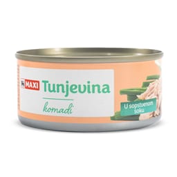 Tunjevina komadi u salamuri Maxi 160g