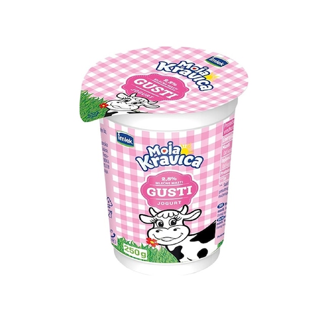Imlek Moja kravica Gusti jog.2.8%mm casa Moja kravica 250g