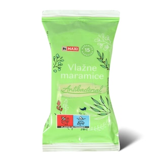 Vlazne maramice Maxi antibac. 15/1