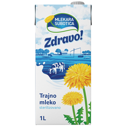 Mleko trajno 2%mm Zdravo 1L