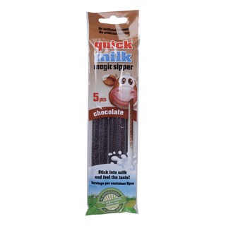 Carobna slamcica cokolada Quick Milk 30g