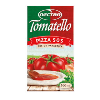 Tomatello sos pizza 500ml 1/12 TBA