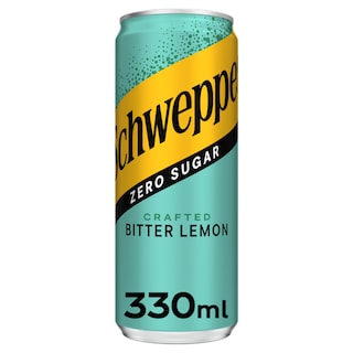 Schweppes Bitter Lemon Zero 0,33l CAN