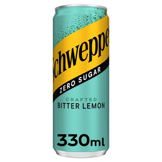Schweppes Bitter Lemon Zero 0,33l CAN