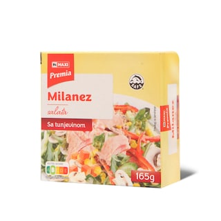 Tuna sal.Milanesse Maxi 165g