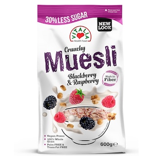 Musli Vitalia Crunchy kupina-mal.600g