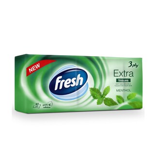 Maramice papirne ex.mentol 3sl Fresh 10