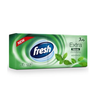 Maramice papirne ex.mentol 3sl Fresh 10