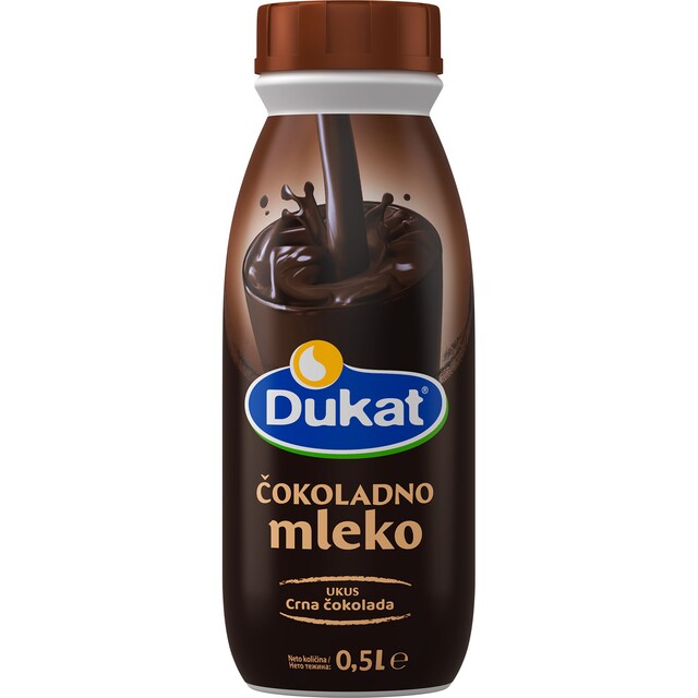 Dukat cokoladno mleko crna cokolada 500ml