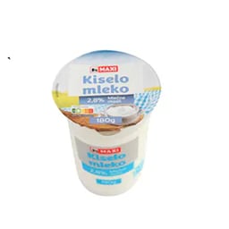 Kiselo mleko 2.8%mm Maxi 180g