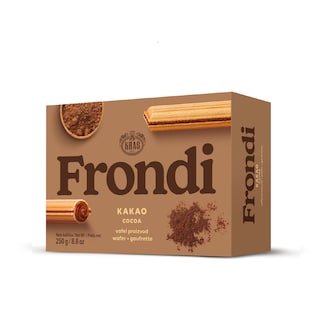 Keks Frondi vafl kakao 250g
