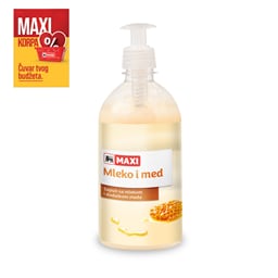 Tecni sapun Maxii med i mleko 500ml