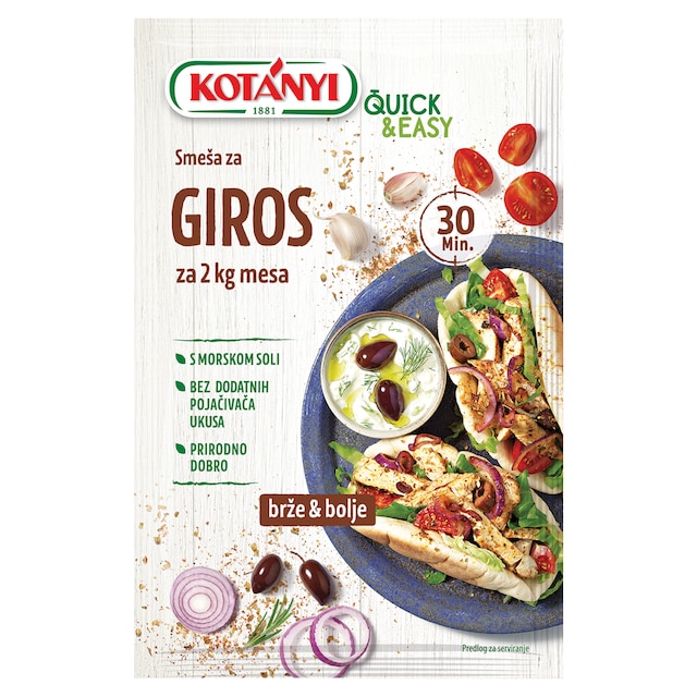 Kotanyi Smesa Q&E za giros 50g