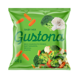 Smrznuti  Baby mix Gustona 450g