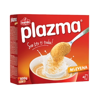 Keks Plazma mlevena 800g