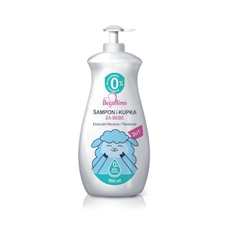 Samp.i kupka za bebe 2u1 Becollino 500ml