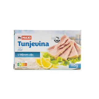 Fileti tunjevine u ulju YF Maxi 115g