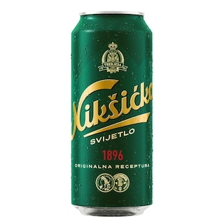 Pivo svetlo Niksicko limenka 0,5l