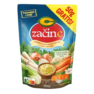 Zacin C 500g+50g gratis