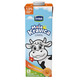 Mleko ster.UHT bez lak.1.5%Moja kr.TB 1l