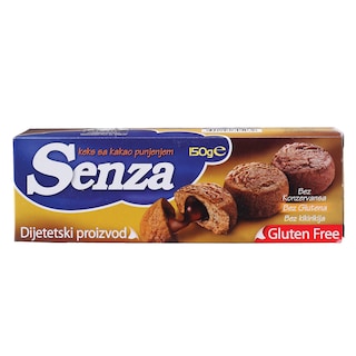 Keks Senza sa kakao punjenjem 150g