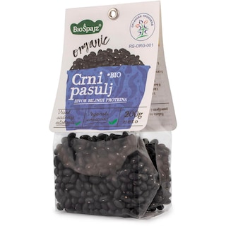 Pasulj crni 200g,BIO