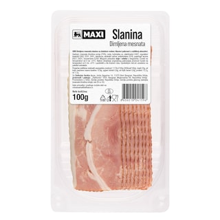 Slanina mesnata u zast.atm.Maxi 100g