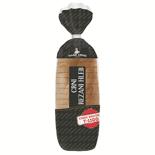 Hleb crni rezani 500g