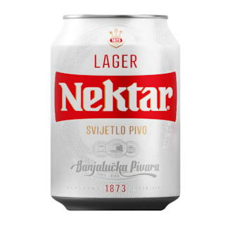 Pivo Nektar limenka 0,33l