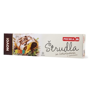 Strudla cokolada,vanila Premia 500g