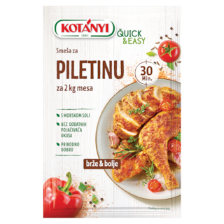 Smesa zacina za pil.Quick&Easy Kotany40g