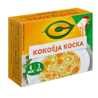 Kokosija kocka C 66g