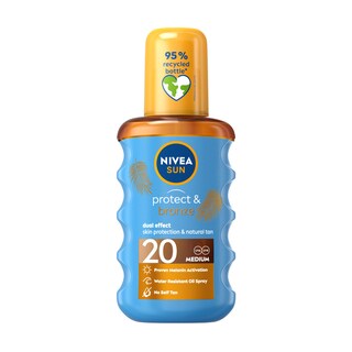 Prot&Bronze Oil Spray SPF20 Nivea 200ml