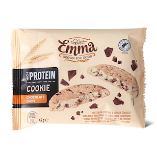 Cookie choco chips protein Emma 45g
