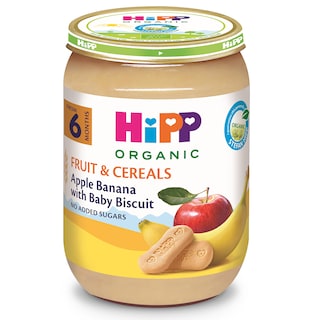 Kasica Hipp jabuka,banana,keks 190g