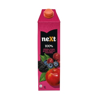 Sok mocne bobice 100% Next Premium 1l