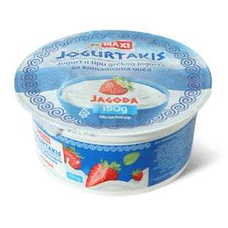 Grcki jogurt jagoda Maxi 150g