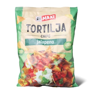 Tortilja chips jalapeno Maxi 200g