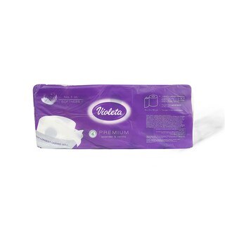 Toaletni papir Violeta troslojni-bez mir