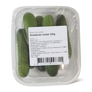 Krastavac snack 230g