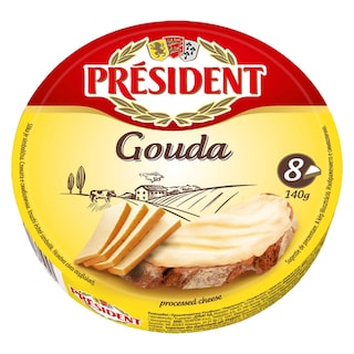 Sir topljeni Cheddar President 140g